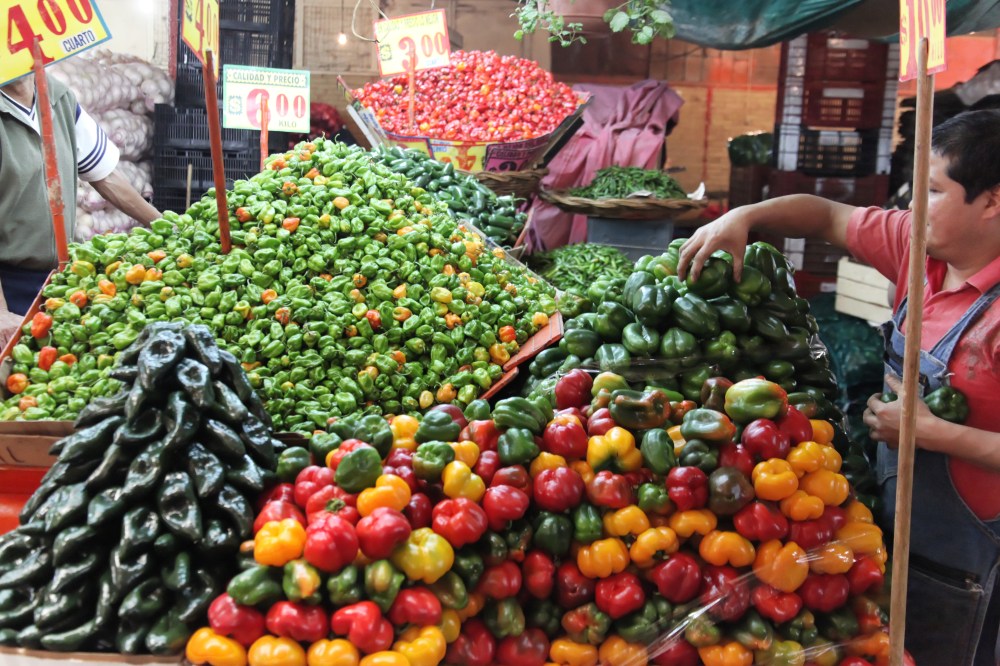 Mexico City Market Peppers
